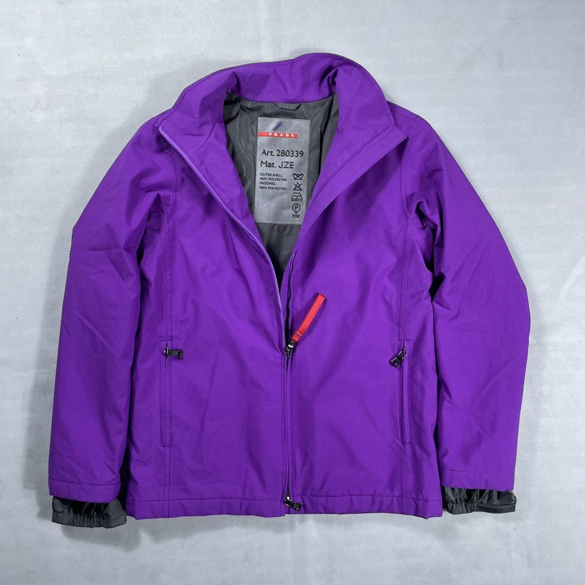Prada PRADA SPORT PURPLE JACKET Size XS / US 0-2 / IT 36-38 - 6 Thumbnail