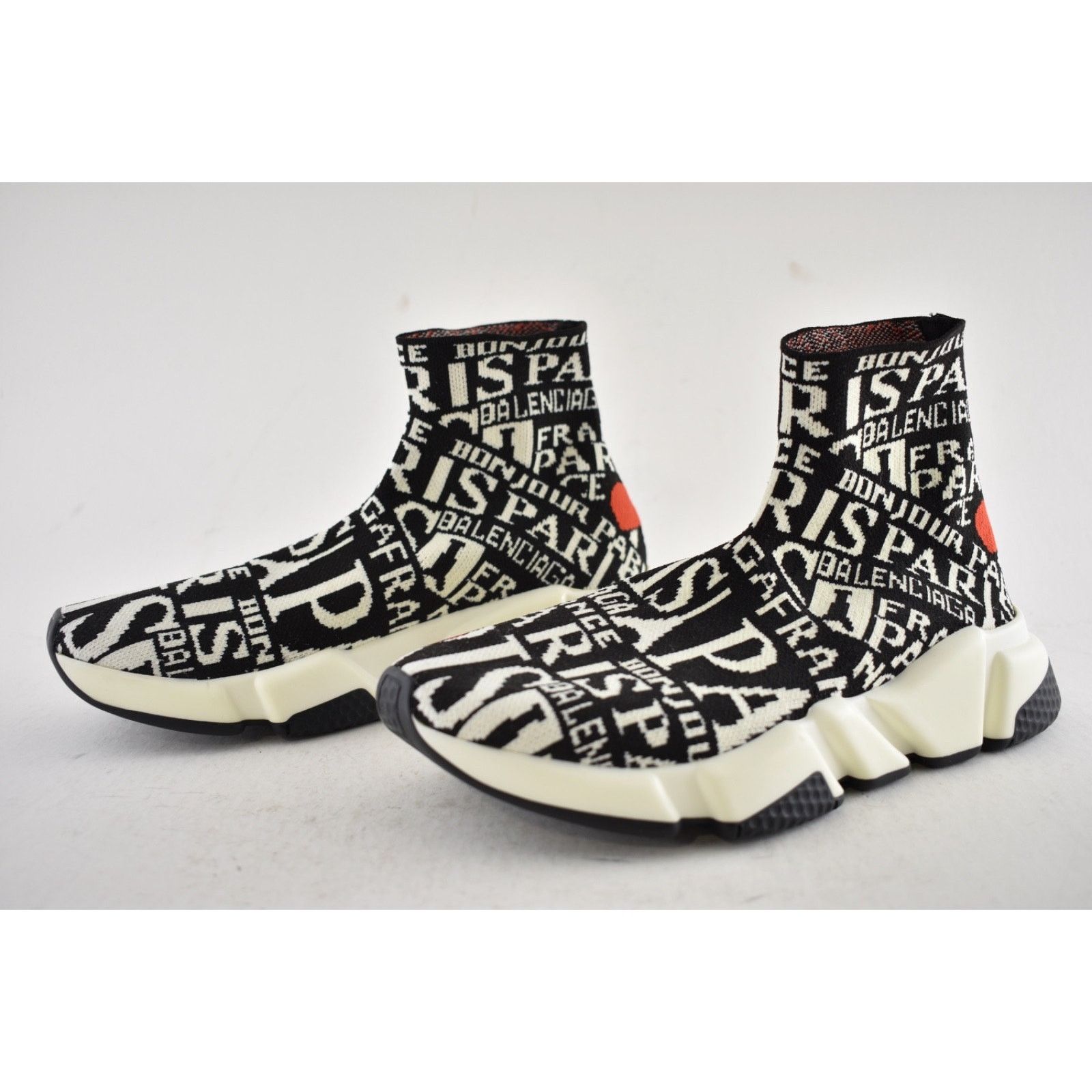 Balenciaga Women's Speed Sock Trainer Paris Runner Sneakers Size US 6 / IT 36 - 9 Thumbnail