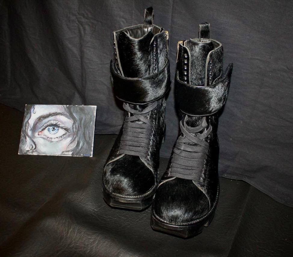 Rick Owens Rick Owen's Plinth Blistered Hiker Boots FW2013 | Grailed