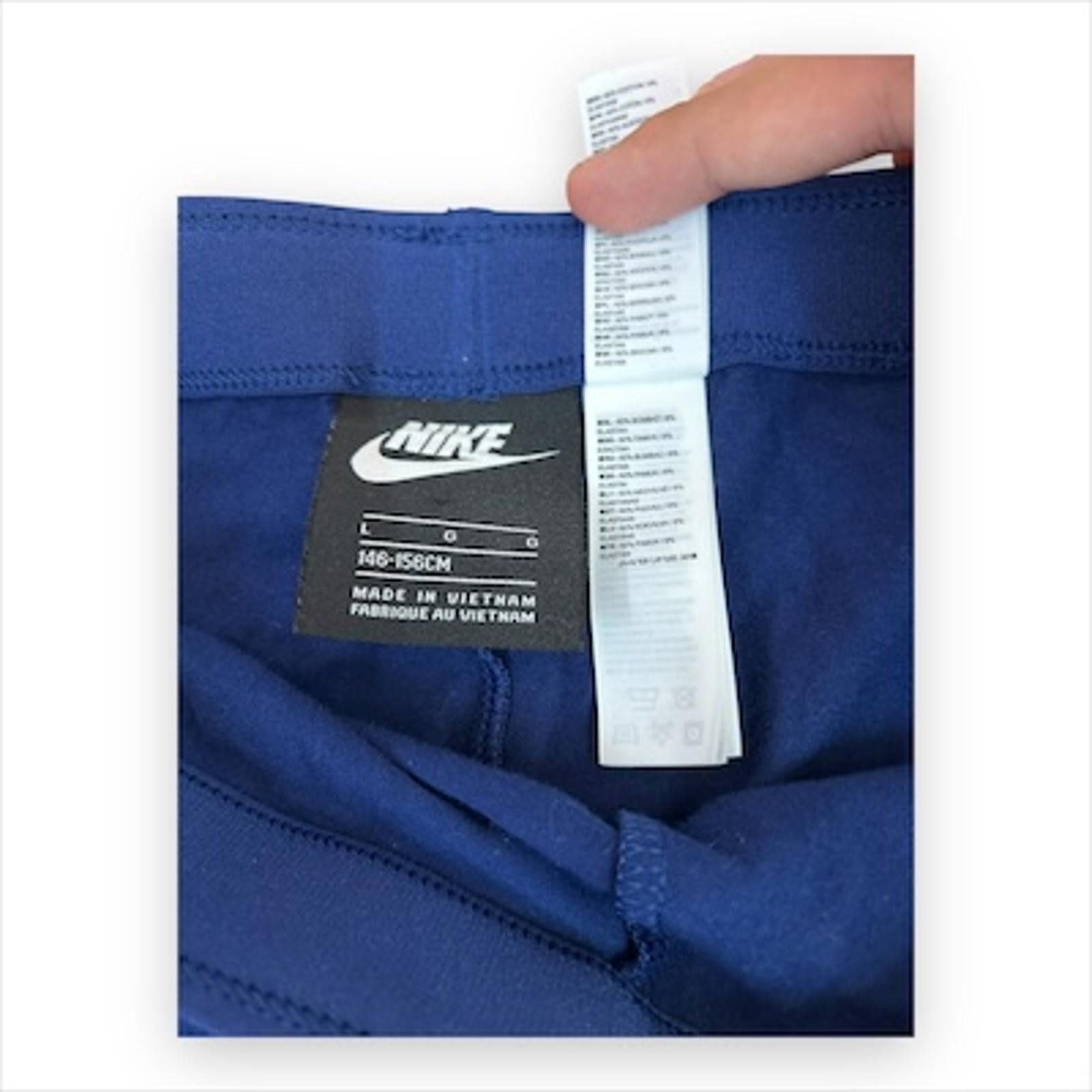 Nike Nike Girls Youth-Large Blue Skinny Fit Leggings (G27) Size ONE SIZE - 4 Thumbnail