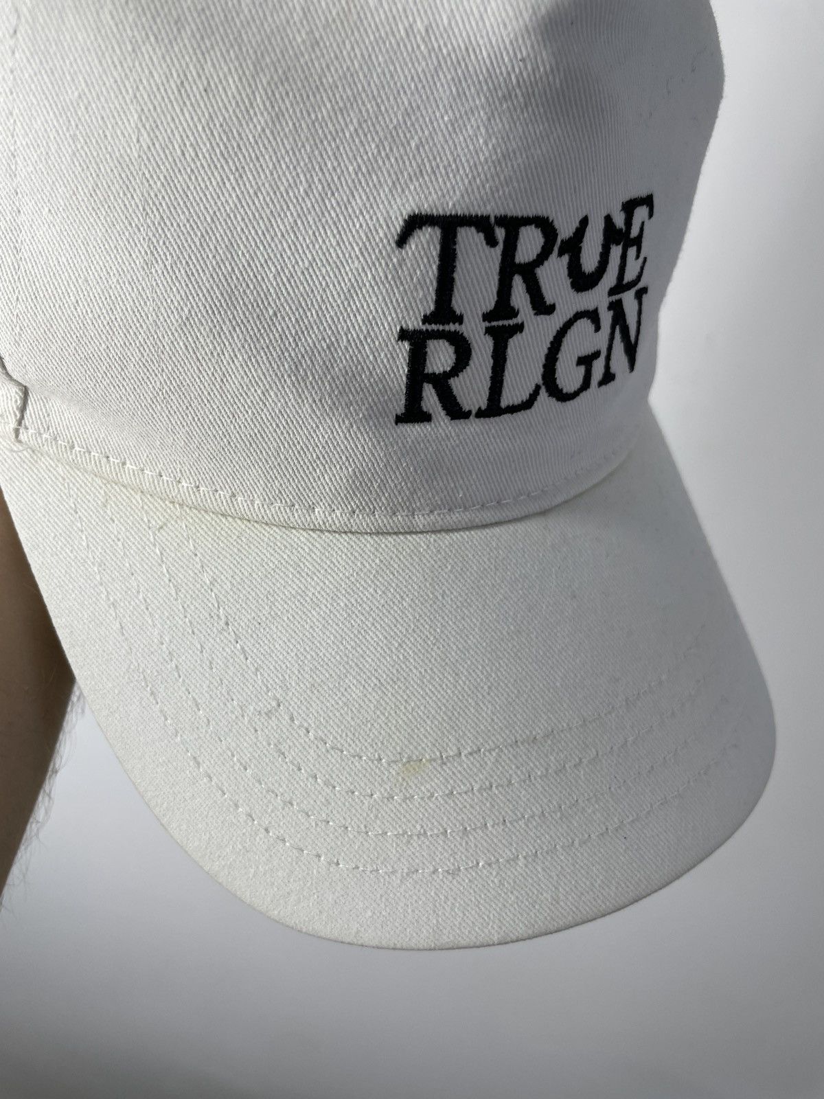 True Religion True Religion White Cap Embroidered logo Hat Size ONE SIZE - 6 Thumbnail