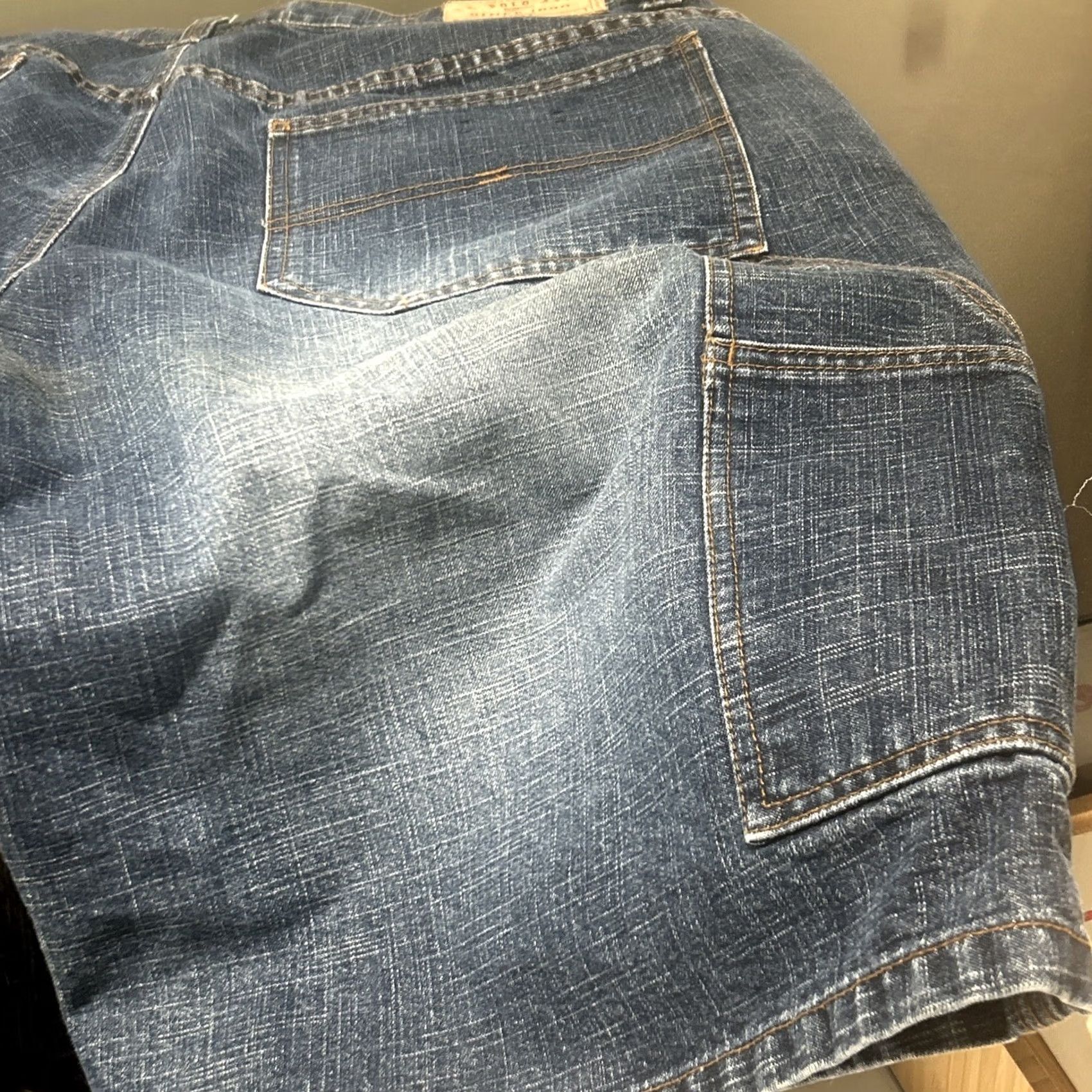 Vintage US Polo Assn. 1890 Jeans Mens 38" Dark Blue Carpenter Relaxed Straight 30in Inseam Hip Hop N/A Size US M / EU 48-50 / 2 - 6 Thumbnail