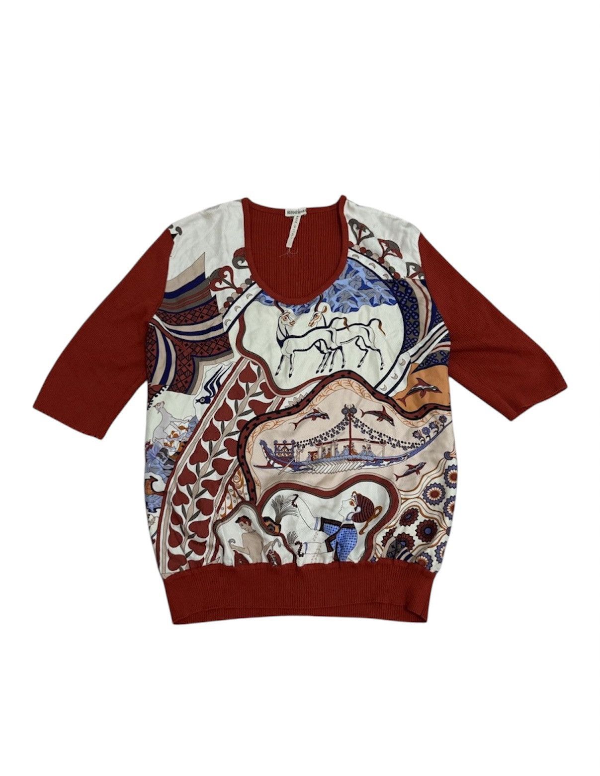 Hermes Hermes vintage tshirt Size M / US 6-8 / IT 42-44 - 1 Thumbnail