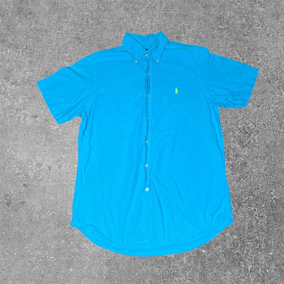 Polo Ralph Lauren Y2K Polo Button Up Short Sleeve Shirt Medium Size US M / EU 48-50 / 2 - 1 Thumbnail