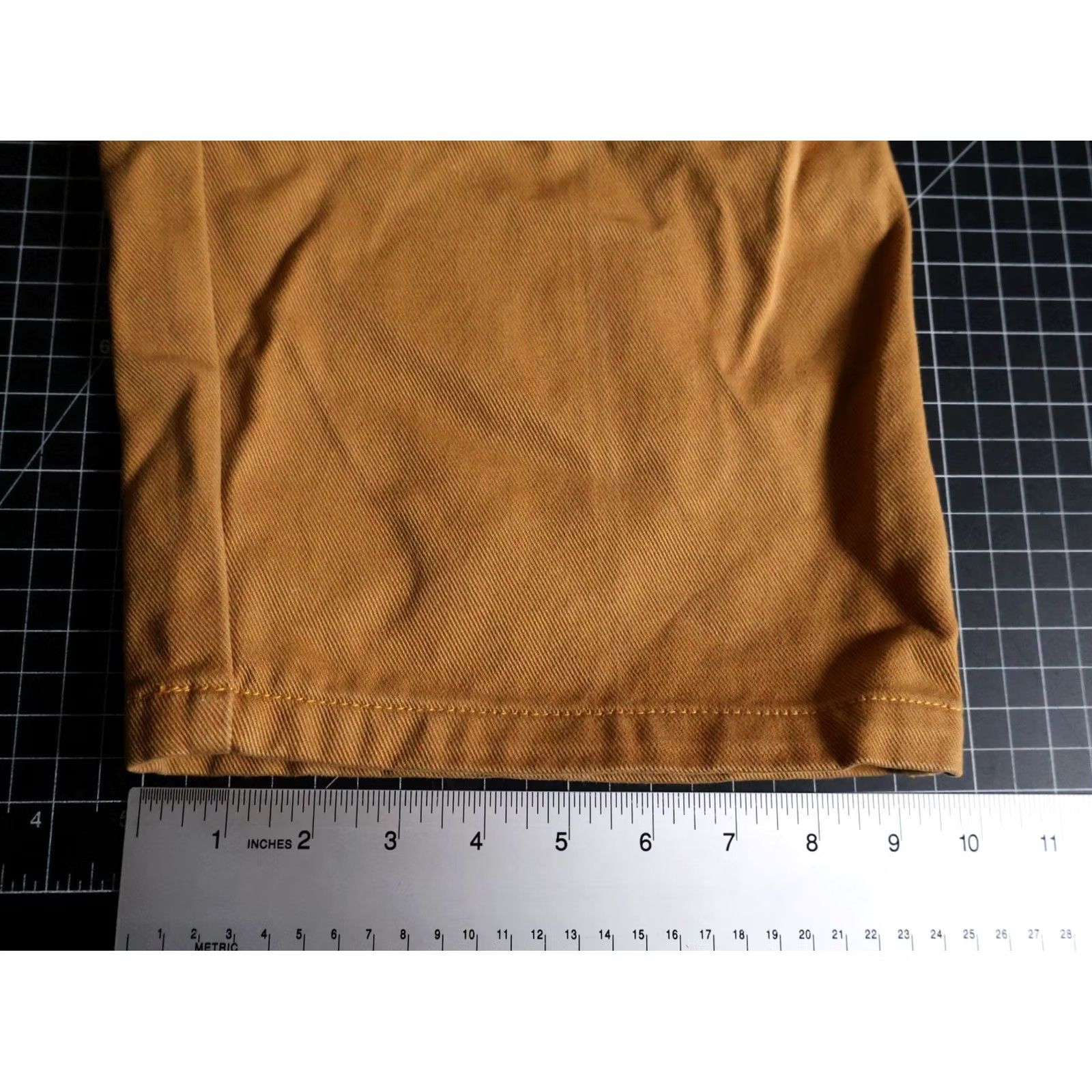 Southpole Southpole Jeans Men 33 x 31 Tan Straight 100% Cotton Denim Vintage 90s Hip Hop Retro Zip Fly 5-Pocket Inseam 31 Womens? Size US 33 - 7 Thumbnail
