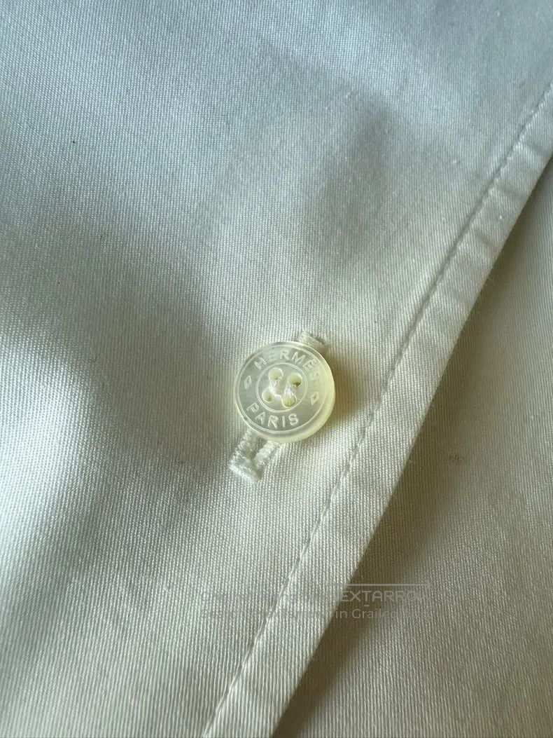 Hermes Hermes Tie Front Shirt Jacket Size XS / US 0-2 / IT 36-38 - 2 Thumbnail