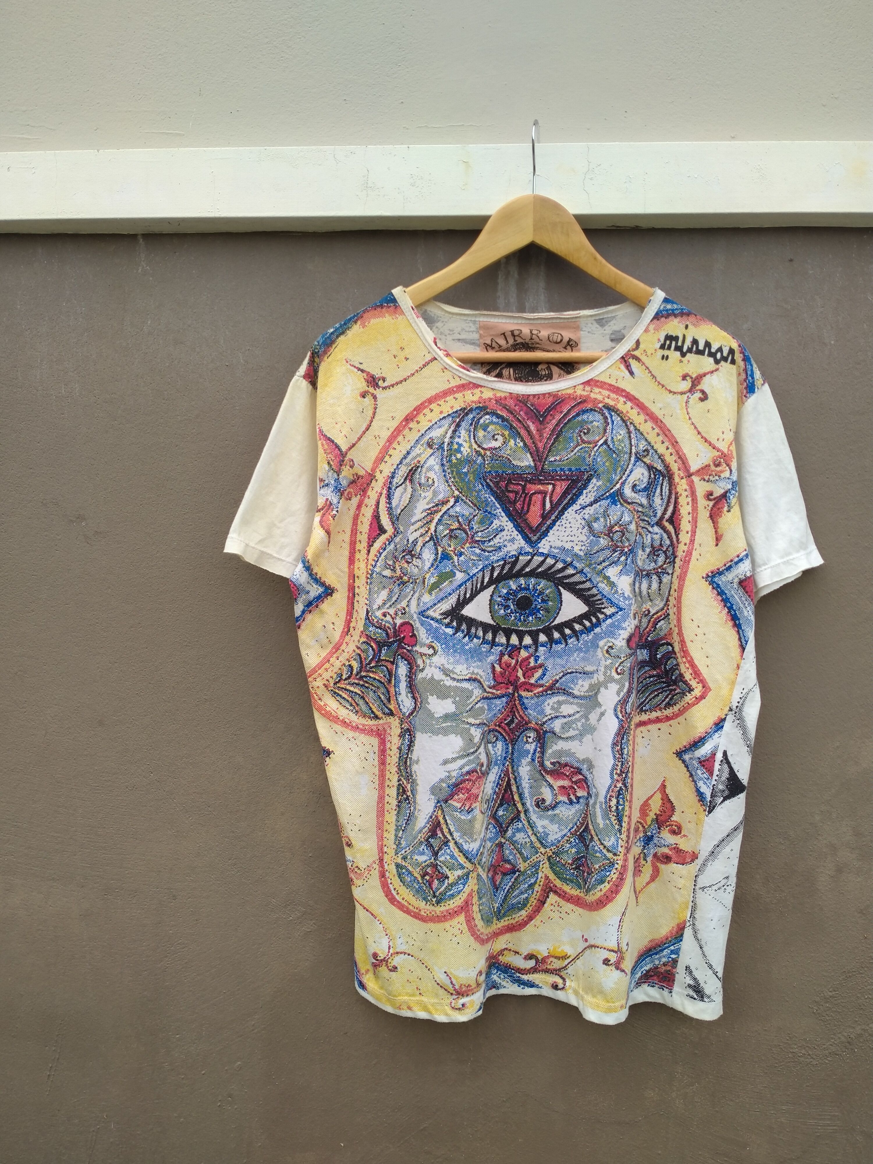Japanese Brand Mirror T shirt Fullprint nice art Size US L / EU 52-54 / 3 - 1 Thumbnail