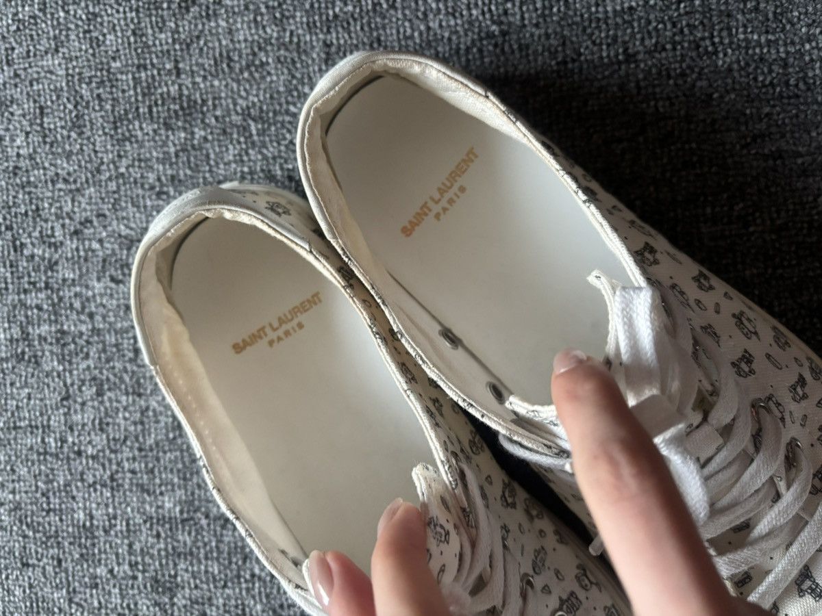 Saint Laurent Paris Saint Laurent Paris robot monogram sneakers Size US 9 / EU 42 - 2 Thumbnail