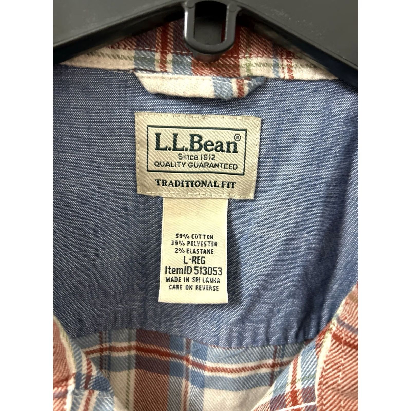 Vintage VINTAGE LL Bean Beanflex Flannel Shirt Mens L Red Traditional Fit Button Down Size US L / EU 52-54 / 3 - 5 Thumbnail