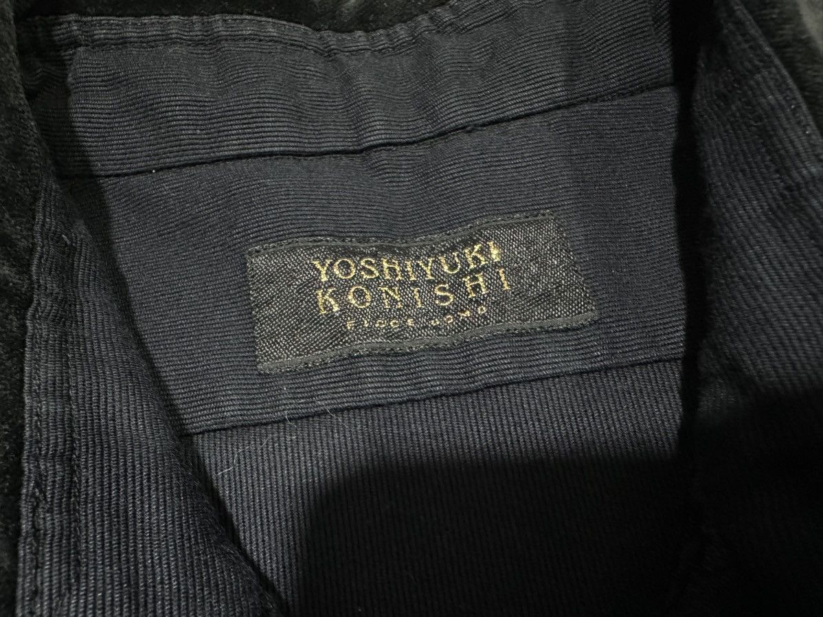 Yoshiyuki Konishi 🔥Rare Vintage Yoshiyuki Konishi Chinese Velvet Shirt Size US L / EU 52-54 / 3 - 11 Thumbnail