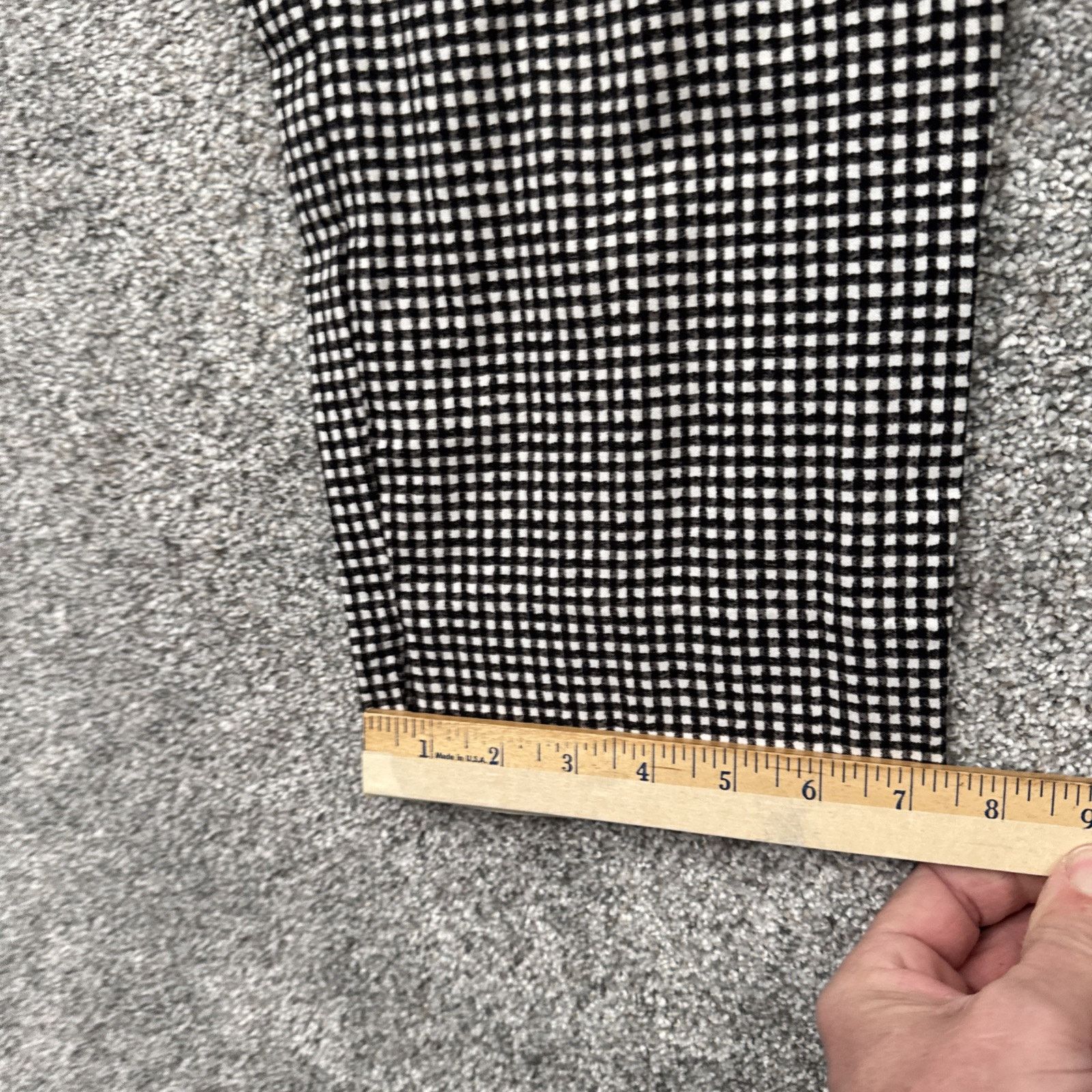 Other Zac & Rachel Dress Pants Women 6 Preppy Gingham Academia Size 28" / US 6 / IT 42 - 2 Thumbnail