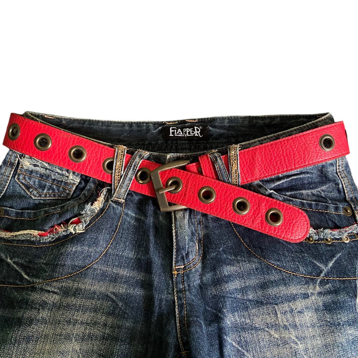 Japanese Brand Japanese Y2K Ringer Belt Size 30 - 2 Thumbnail