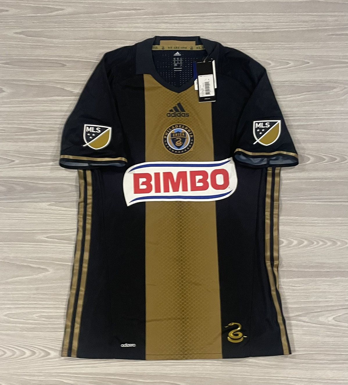 Adidas New! Adidas 2015/16 Philadelphia Union Jersey Men’s Medium Size US M / EU 48-50 / 2 - 1 Thumbnail