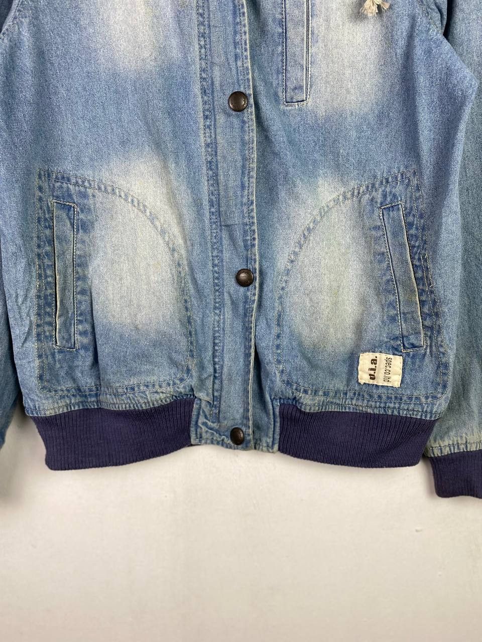 Japanese Brand vintage japanese brands denim hoody nice design Size US M / EU 48-50 / 2 - 3 Thumbnail
