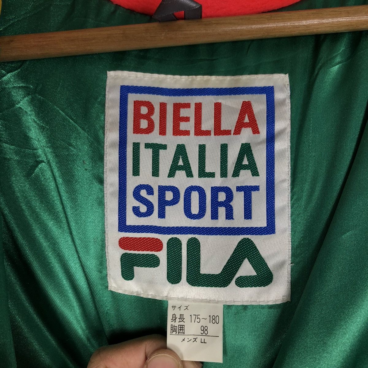 Japanese Brand 🔥Vintage Ski Jacket Colour Block Biella Italia Sport Fila Size US L / EU 52-54 / 3 - 18 Thumbnail