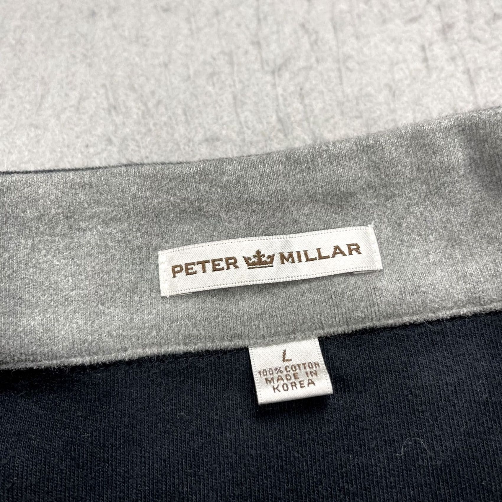 Peter Millar Peter Millar Sweater Mens Large Black Charity 1/4 Zip Pullover Size US L / EU 52-54 / 3 - 4 Thumbnail