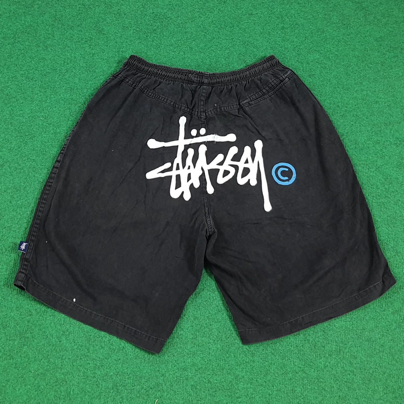 Stussy Vintage Stussy Streetwear Custom Logo Short Pants C280N15 Size US 32 / EU 48 - 1 Thumbnail