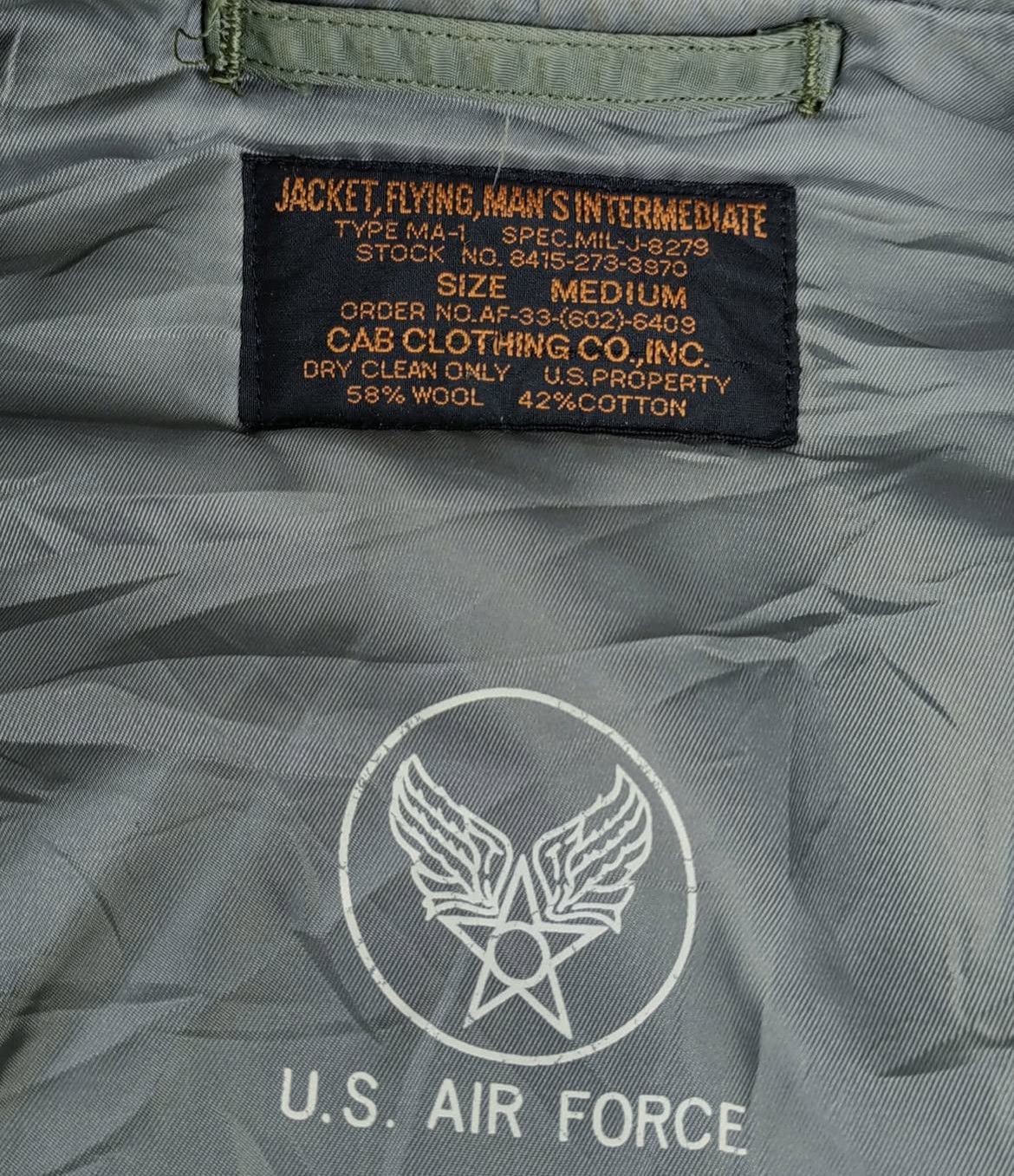 Japanese Brand 2000s CAB Clothing Flying MA1 Bomber Jacket Size US L / EU 52-54 / 3 - 7 Thumbnail