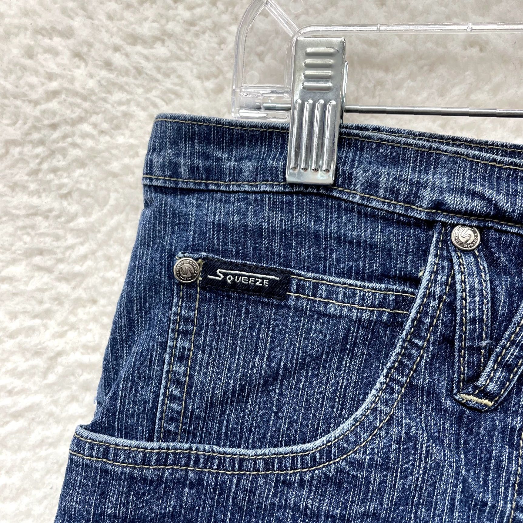 Vintage Y2K Vintage Denim Midi Maxi Skirt Boho Fairy Grunge Western XL 12 Blue Denim Skirt Womens Size 34" / US 12 / IT 48 - 3 Thumbnail