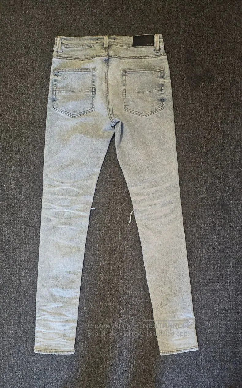 Amiri Amiri Distressed Denim Jeans. Size US 31 - 4 Thumbnail