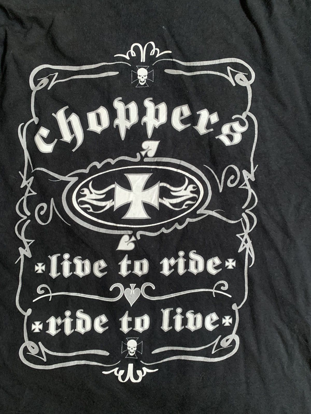 Other Vintage 00s West Coast Choppers Live to Ride Tee Size US M / EU 48-50 / 2 - 3 Thumbnail