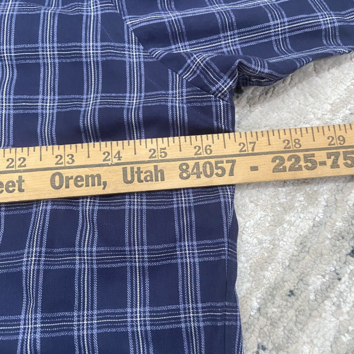 Polo Ralph Lauren Polo Ralph Lauren Blake Mens Large Plaid Blue Button Up Long Size US L / EU 52-54 / 3 - 5 Thumbnail