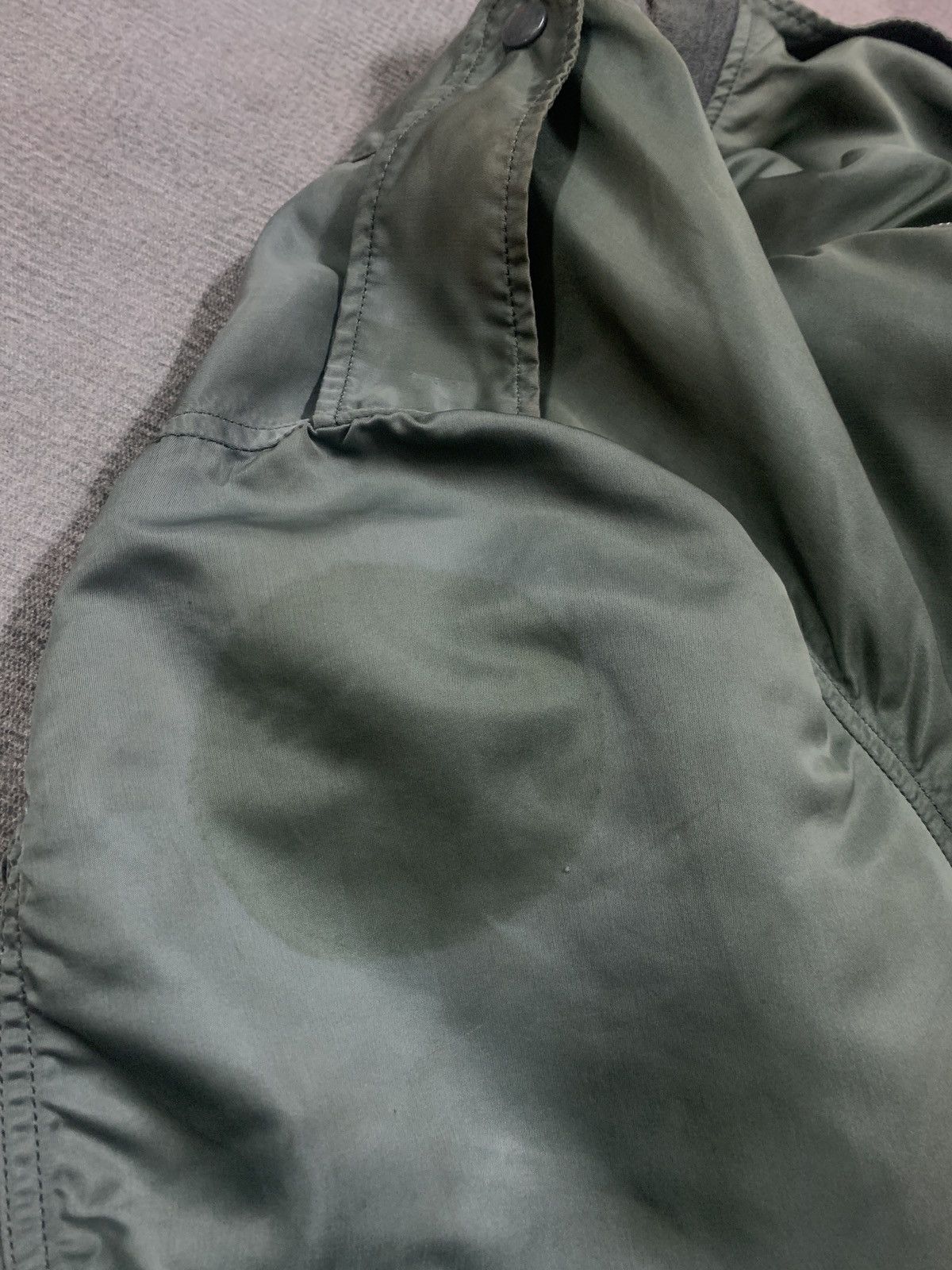 Alpha Industries Vtg 70's Alpha Industries L-2B Flyer Bomber Jacket Size US L / EU 52-54 / 3 - 13 Thumbnail