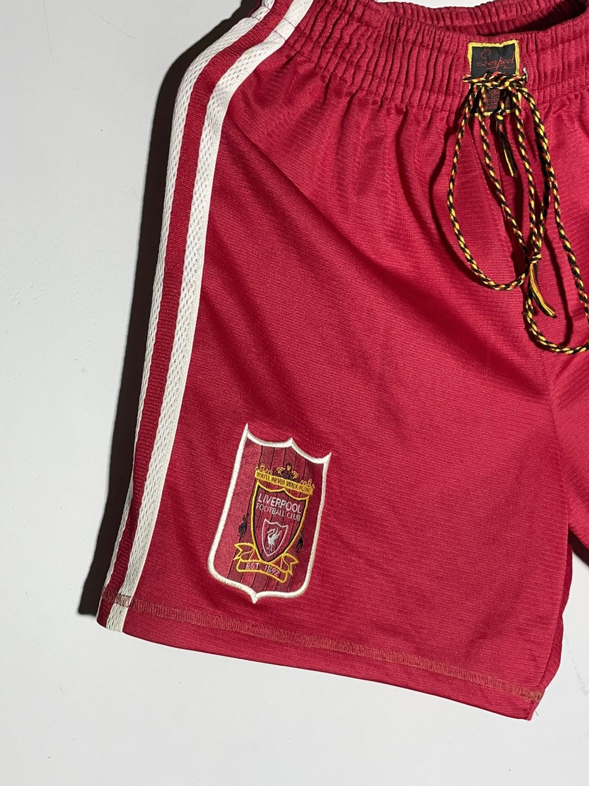Adidas × Vintage Liverpool FC Adidas 1995/96 Vintage Football Shorts Size US 32 / EU 48 - 3 Thumbnail