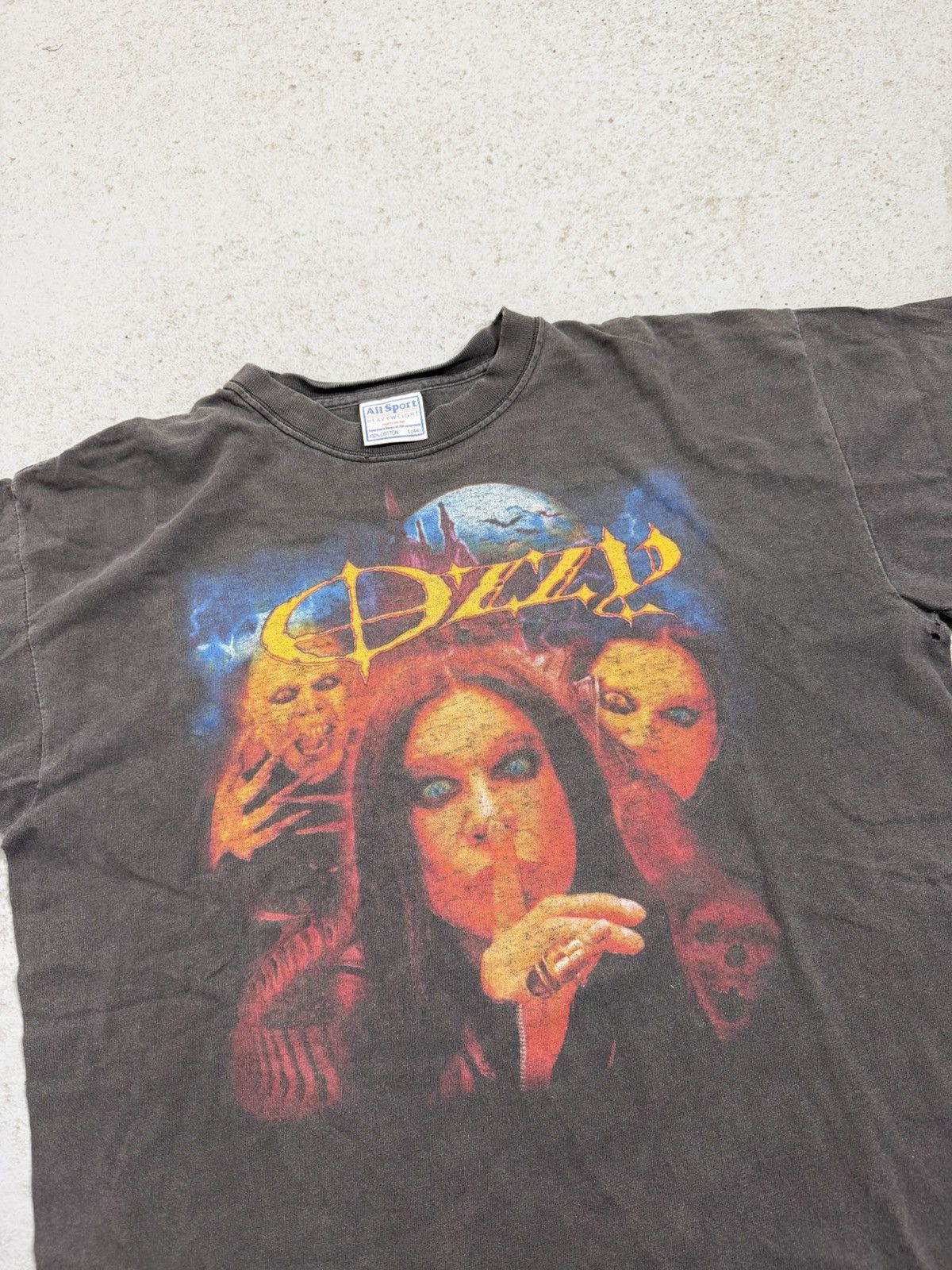 Band Tees Ozzy Fest Ozzy Osbourne 2002 Vintage Rock Tour T-Shirt Size US L / EU 52-54 / 3 - 3 Thumbnail