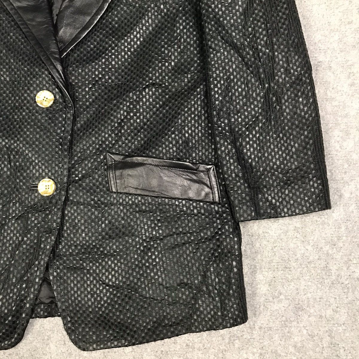 If Six Was Nine × Japanese Brand LEATHER BLAZER COAT JAPAN DESIGN Size US S / EU 44-46 / 1 - 3 Thumbnail