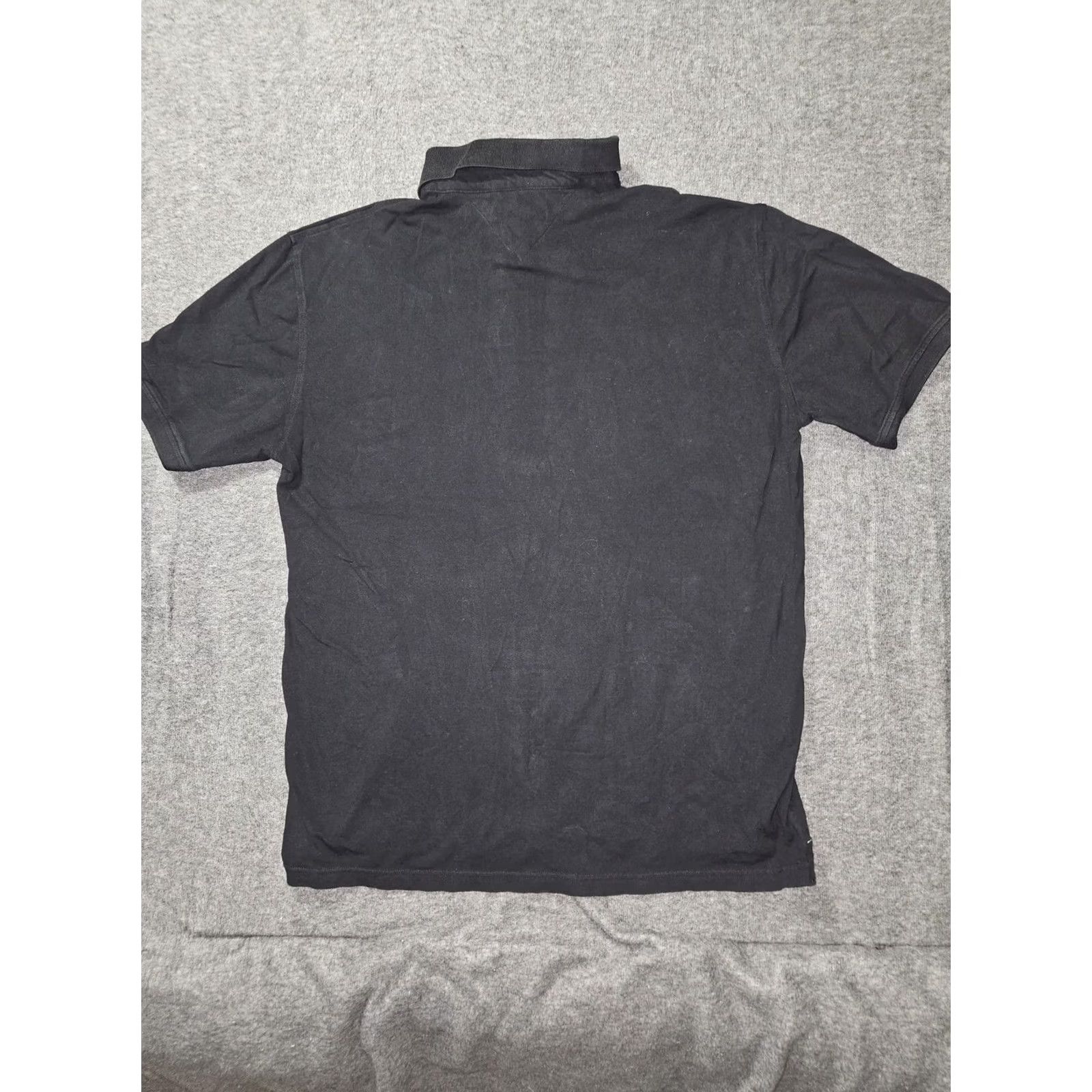 Tommy Hilfiger Tommy Hilfiger Polo Shirt Mens 3XL Black Slim Fit Stretch Logo Short Sleeve Size US XXL / EU 58 / 5 - 7 Thumbnail