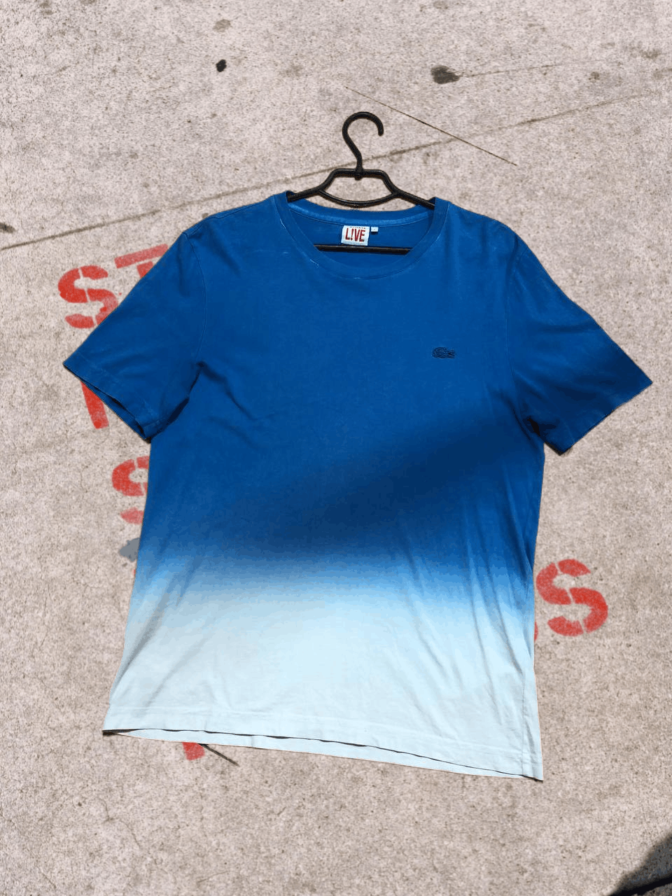 Lacoste T-Shirt Lacoste streetwear mini logo GRADIENT Size US L / EU 52-54 / 3 - 1 Thumbnail