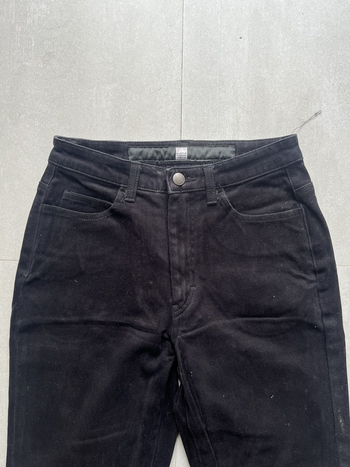 Marithe + Francois Girbaud Marithe francois girbaud suede pants Size US 27 - 2 Thumbnail
