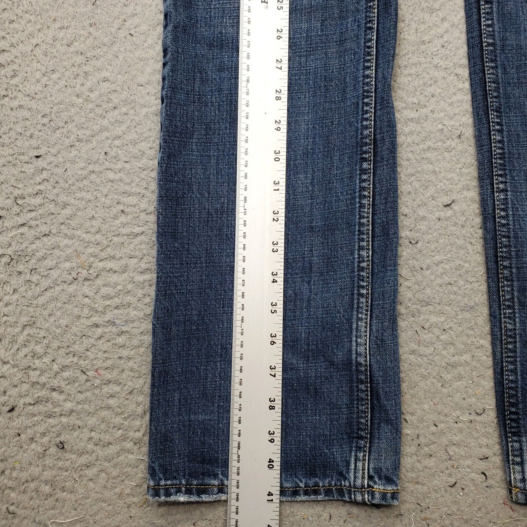 American Eagle Outfitters American Eagle Outfitters Jeans Mens 30x34 Blue Denim Straight Leg 5-Pocket Comfort Regular Mens Size 30 Blue Denim Jeans SKU F51260 Size US 30 / EU 46 - 3 Thumbnail