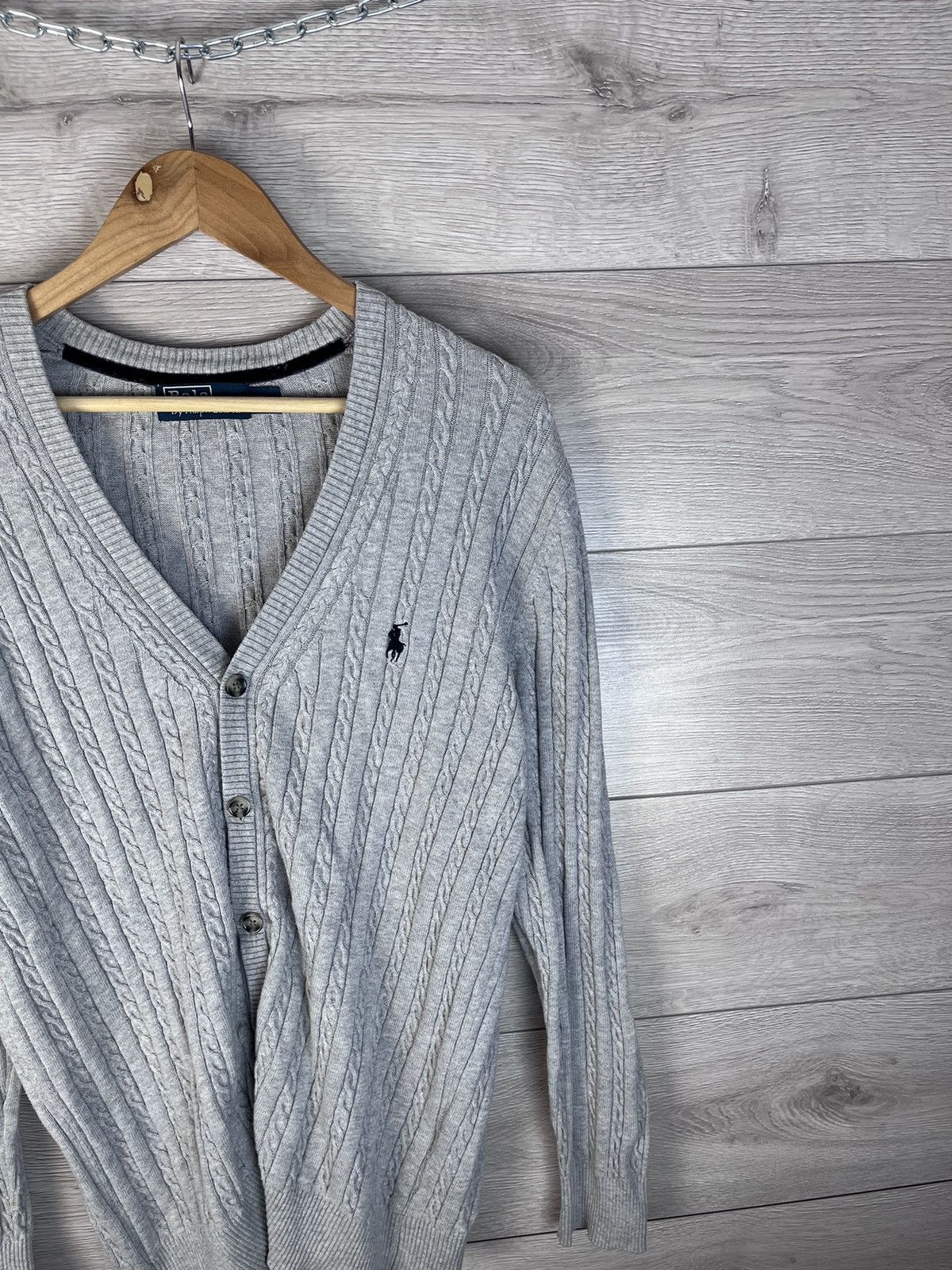 Polo Ralph Lauren Vintage Men's Cardigan Polo Ralph Lauren size xxl Size US XXL / EU 58 / 5 - 3 Thumbnail
