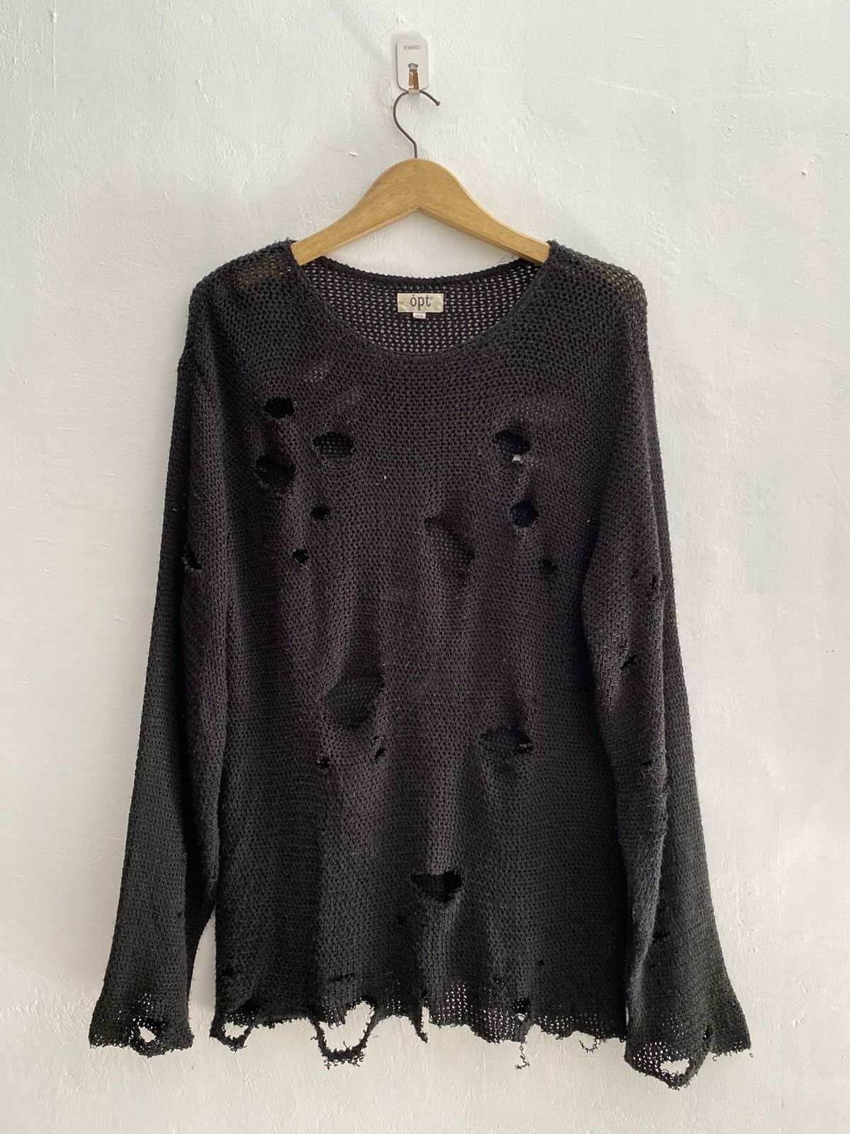 If Six Was Nine × Japanese Brand Opt japanese fishnet destroyed cut out cdg style Size US L / EU 52-54 / 3 - 1 Thumbnail