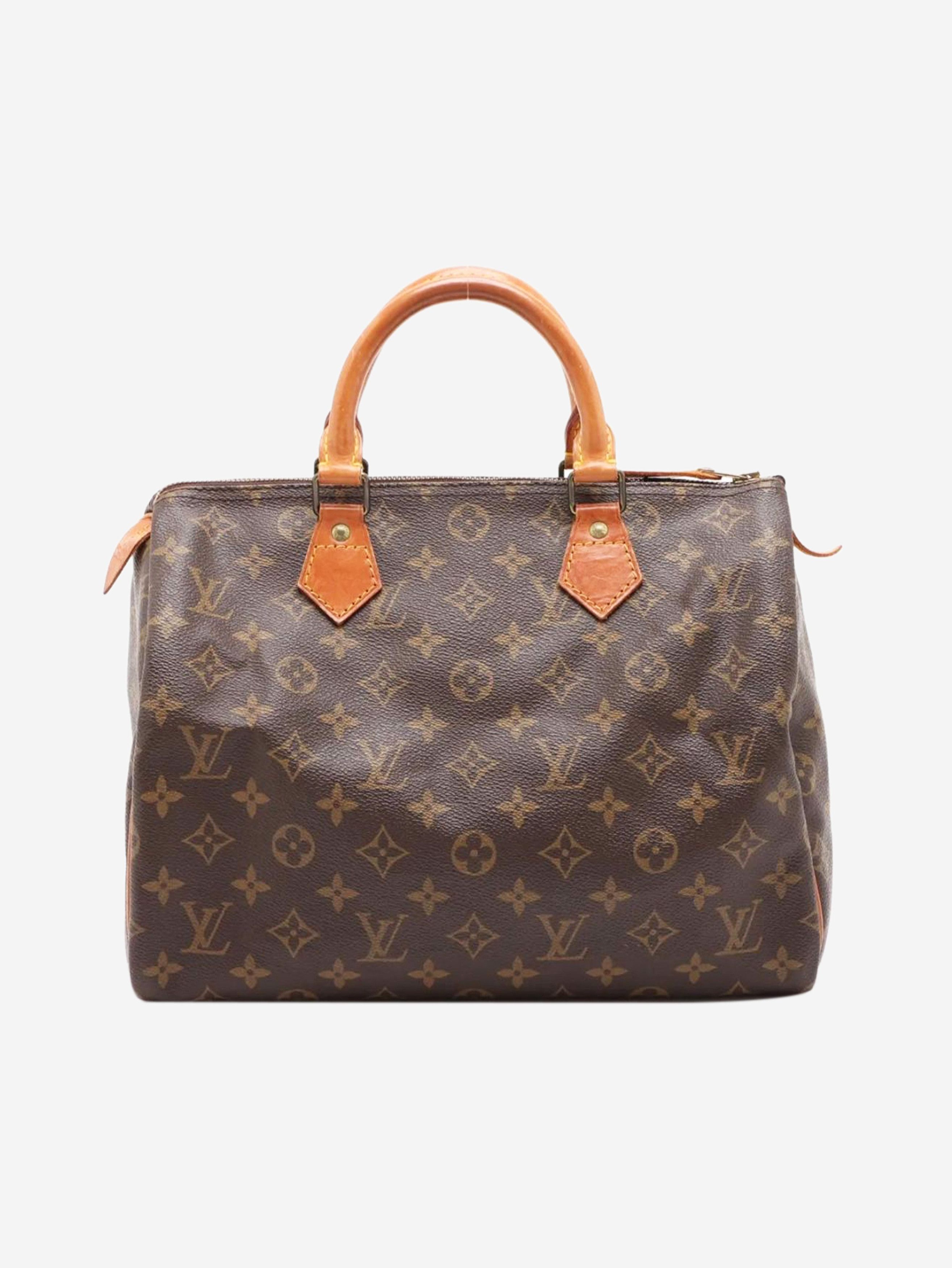 Louis Vuitton Brown vintage Monogram Speedy 30 bag Size ONE SIZE - 1 Thumbnail