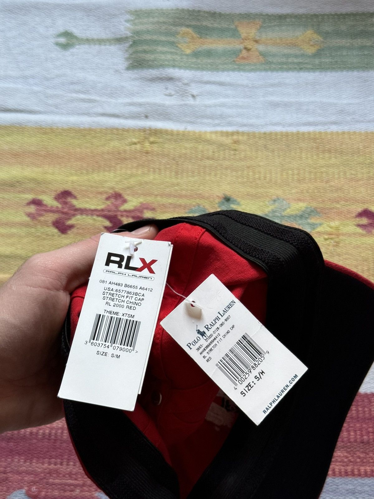 RLX Ralph Lauren Polo Ralph Lauren RLX Supply Co. Type F-4 Stretch Fit Hat Size ONE SIZE - 7 Thumbnail