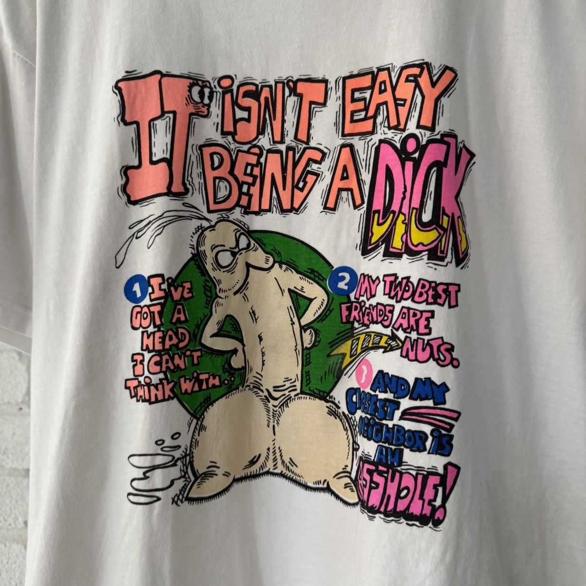 Vintage Dick Tee Size US L / EU 52-54 / 3 - 3 Thumbnail