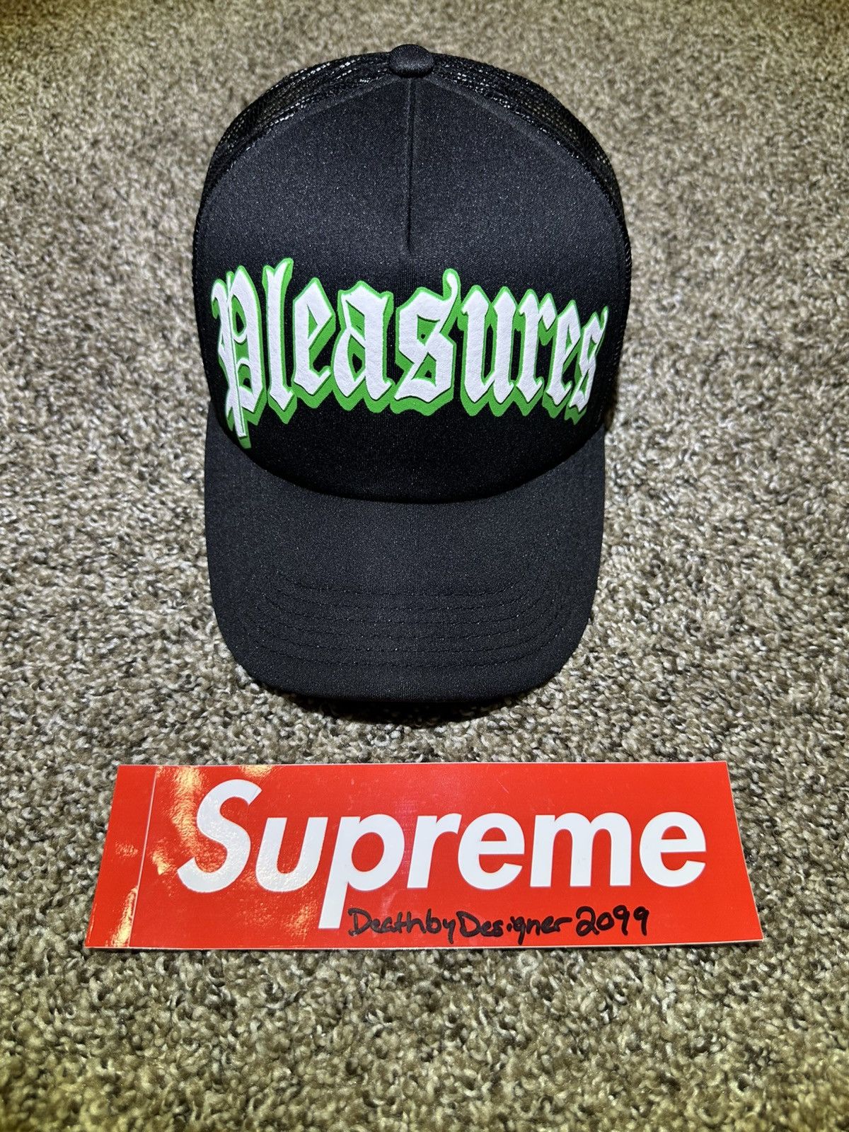 Pleasures PLEASURES Trucker Hat Size ONE SIZE - 1 Thumbnail