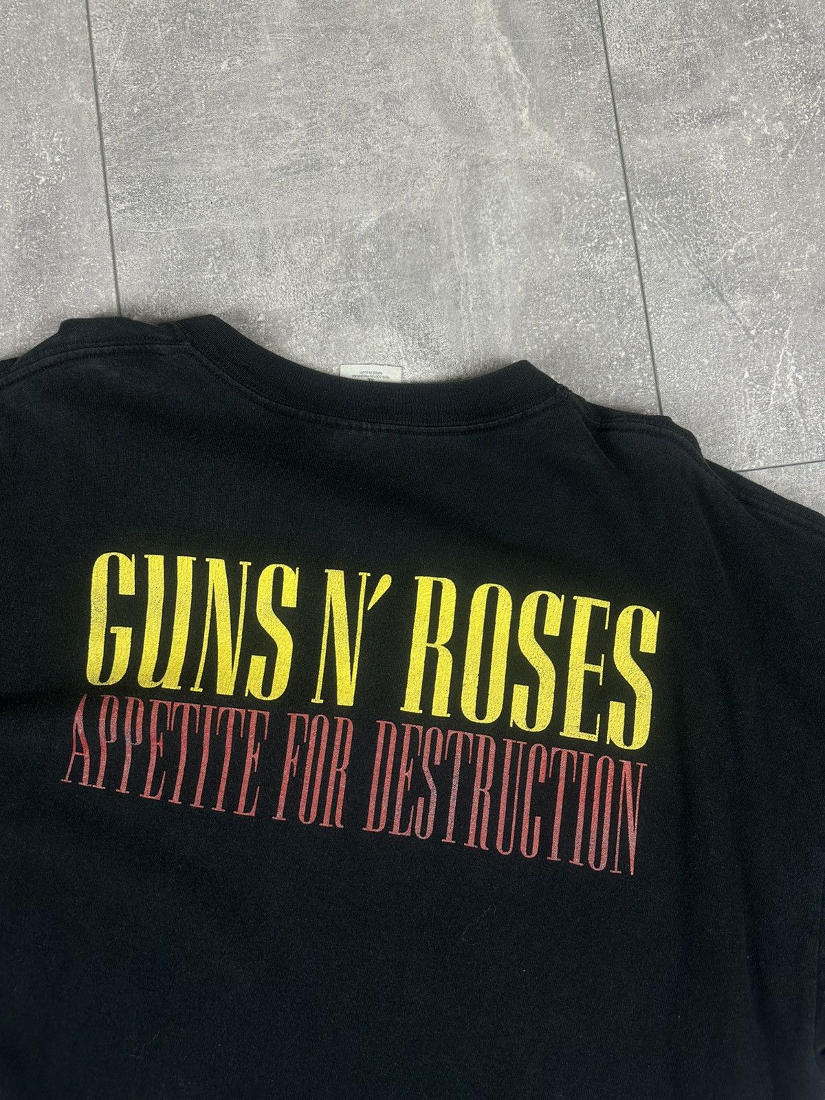 Gildan Guns n Roses Appetite For Destructions Band Rock T-Shirt Size US XL / EU 56 / 4 - 7 Thumbnail
