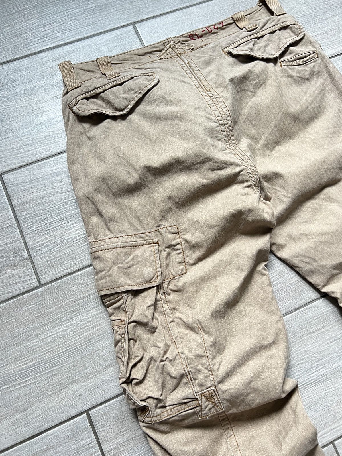 Polo Ralph Lauren × Ralph Lauren × U.S. Polo Assn. US Polo Ralph Lauren Cargo Pants Tactical Multipocket Size US 32 / EU 48 - 17 Thumbnail
