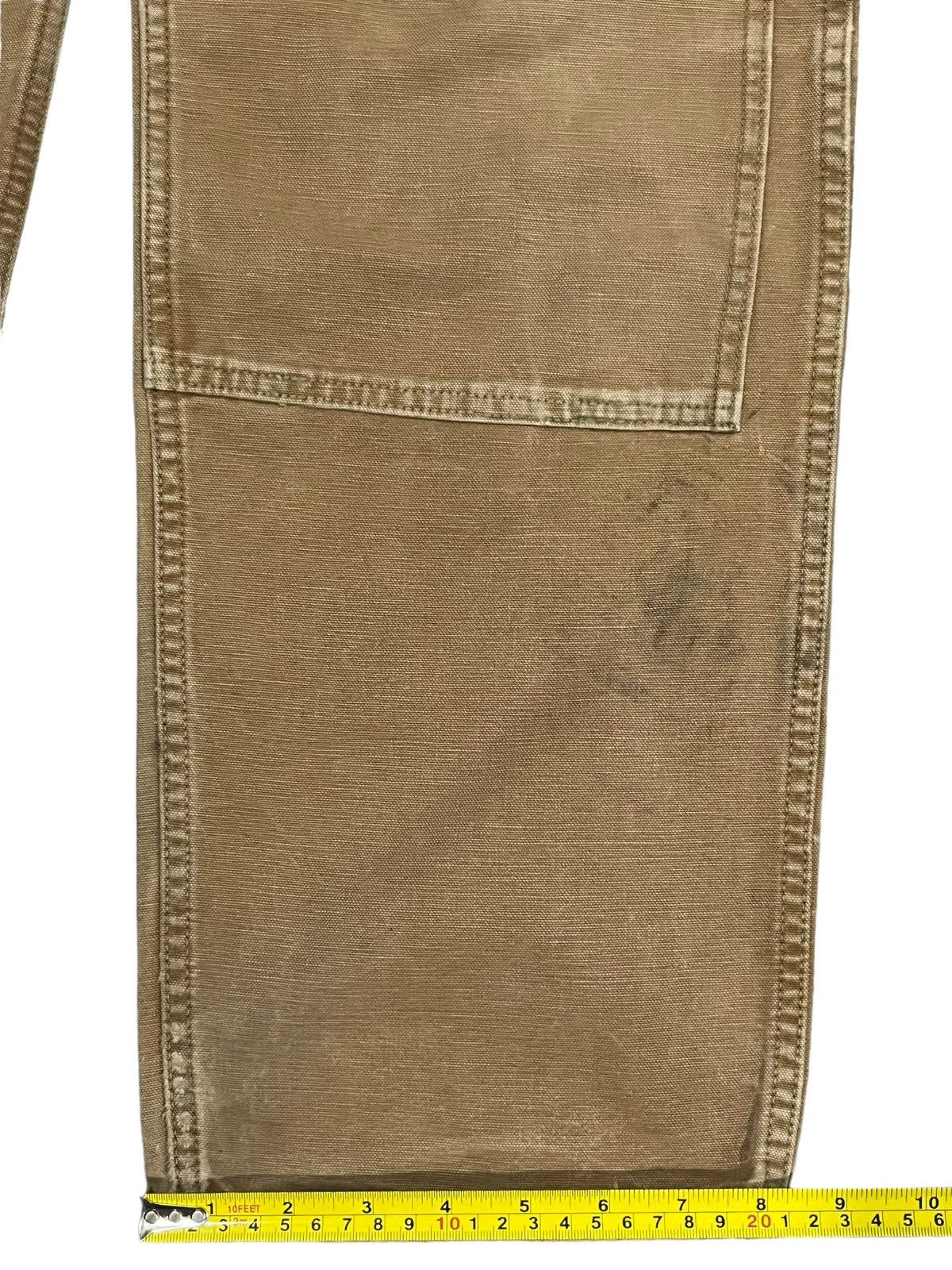 The Real McCoy's Vintage 90s The Real McCoys Khaki Double Knee Workwear Pants Size US 30 / EU 46 - 21 Thumbnail