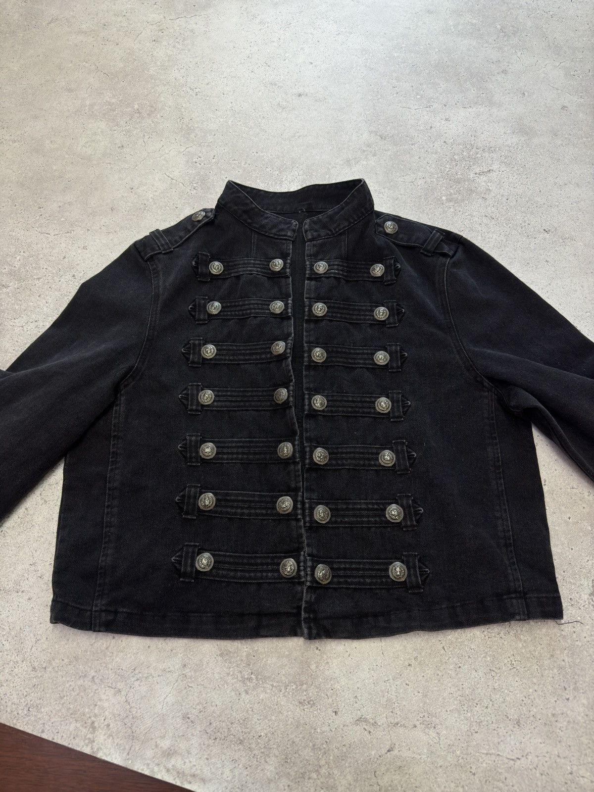 Hedi Slimane Napoleon Quadruple Buttons Jacket Size US M / EU 48-50 / 2 - 4 Thumbnail
