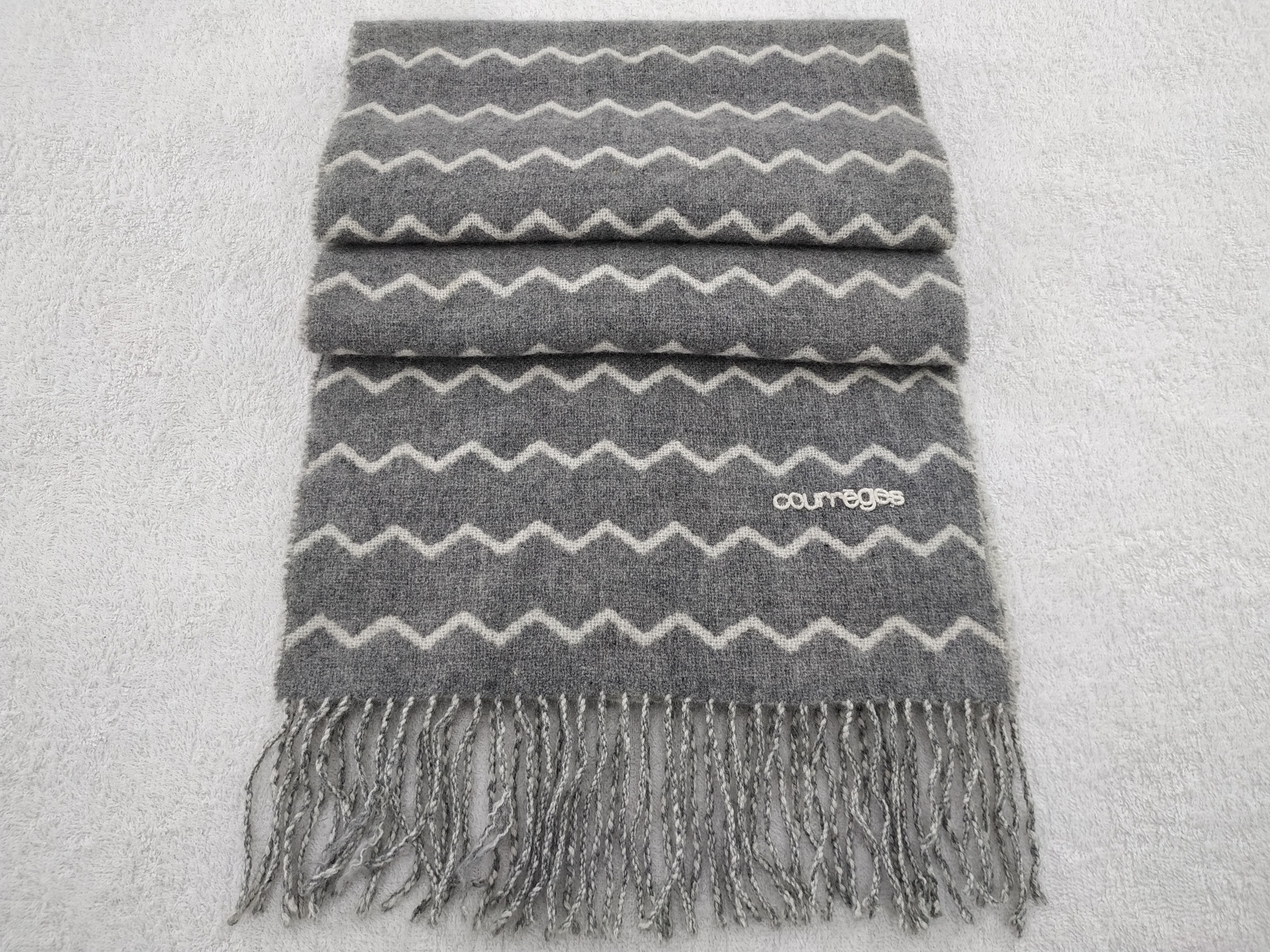 Courreges Vintage Courreges Scarf/Muffler/Neckwear MF494 Size ONE SIZE - 2 Thumbnail