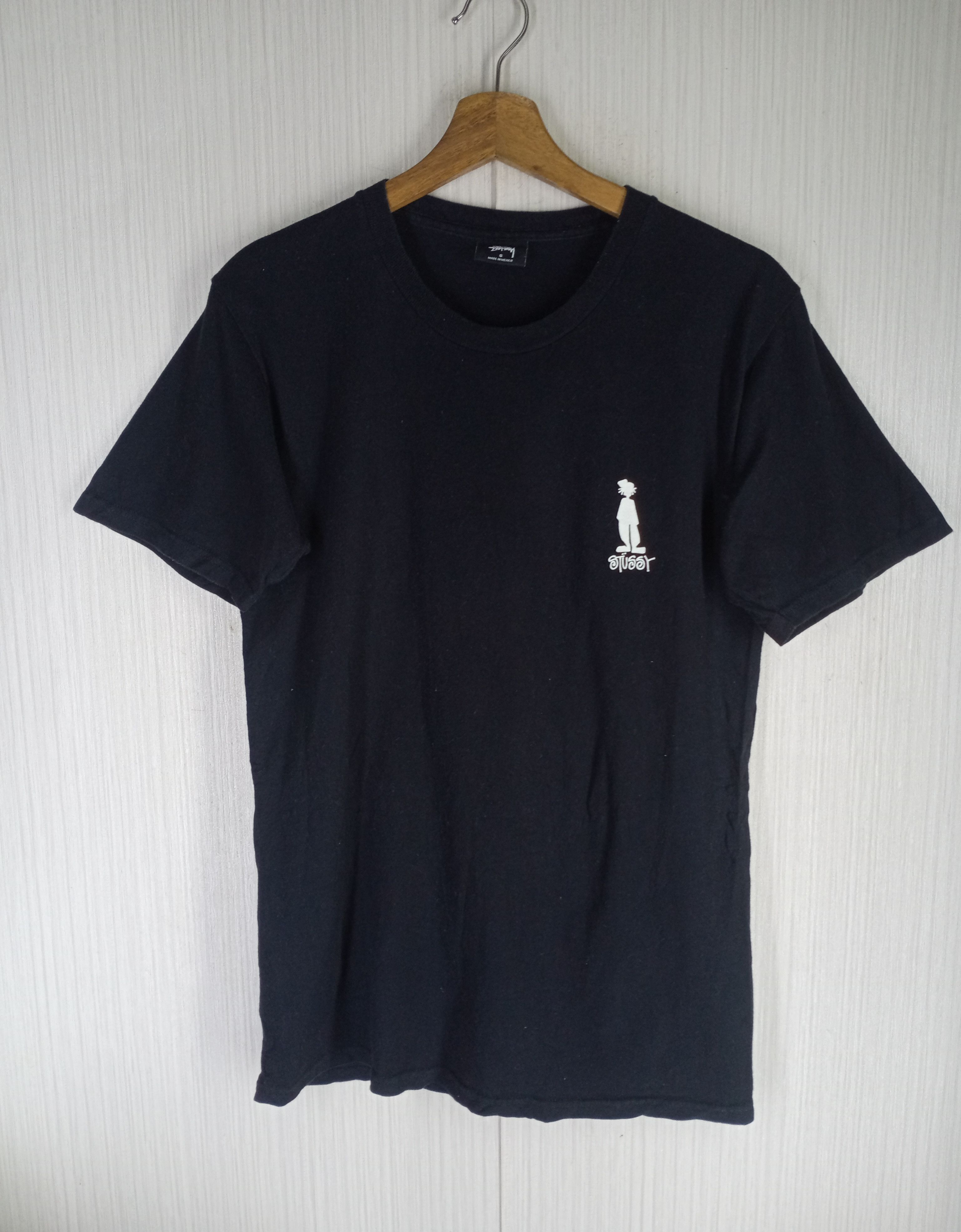 Stussy Rare Vintage Stussy Stickman Big Logo Tshirt Size US S / EU 44-46 / 1 - 4 Thumbnail