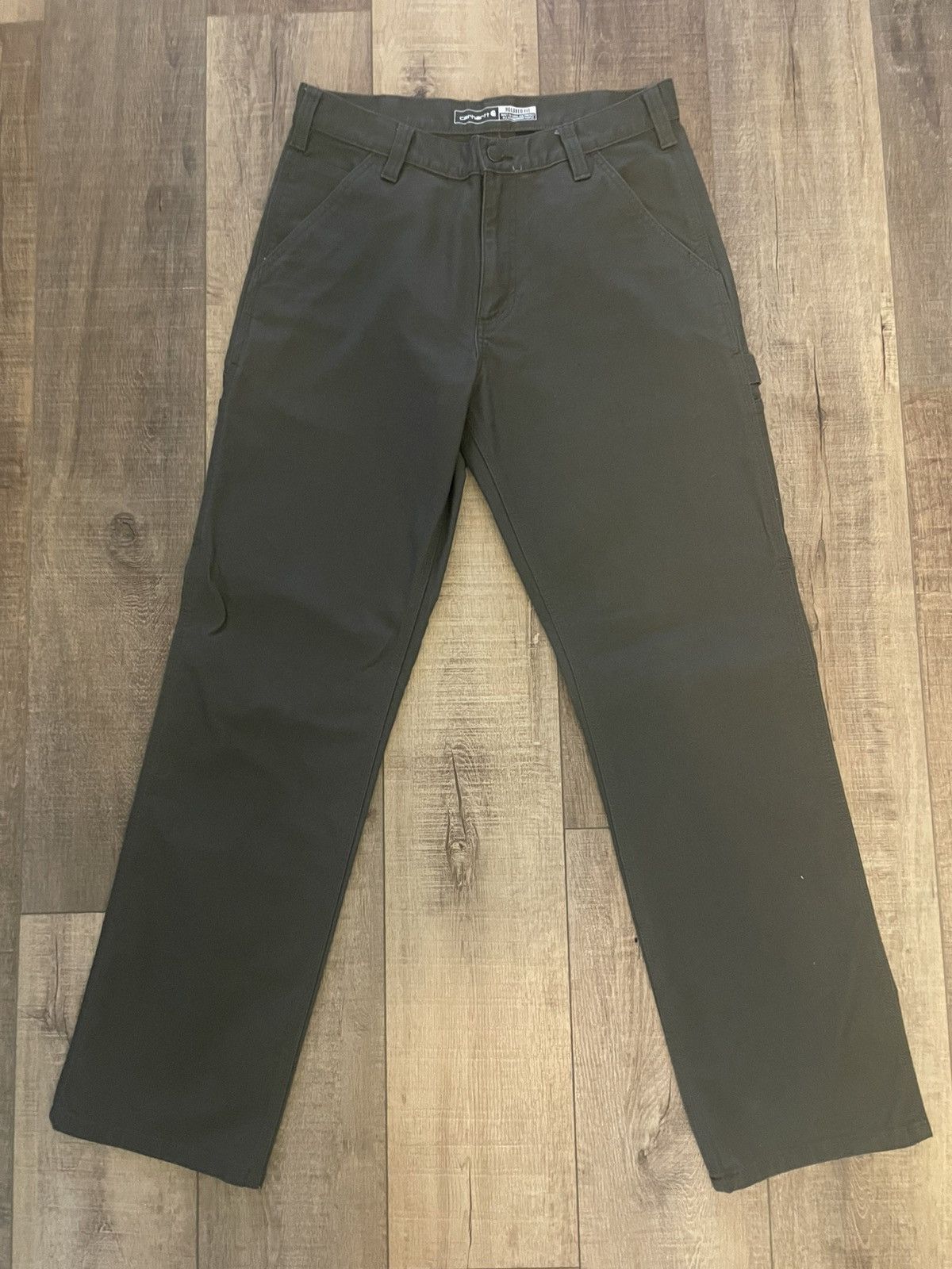Carhartt Green carhartt carpenter relaxed fit pants Size US 32 / EU 48 - 1 Thumbnail