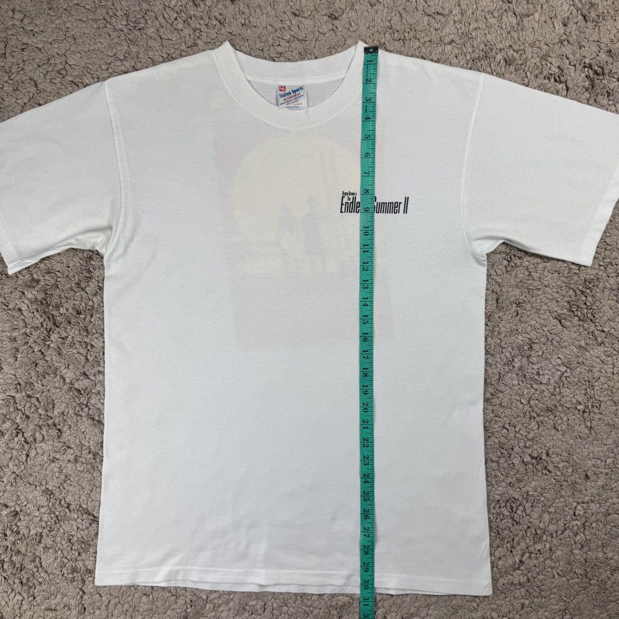 Vintage Vintage Bruce Brown The Endless Summer II Movie Promo Tee Size US L / EU 52-54 / 3 - 15 Thumbnail