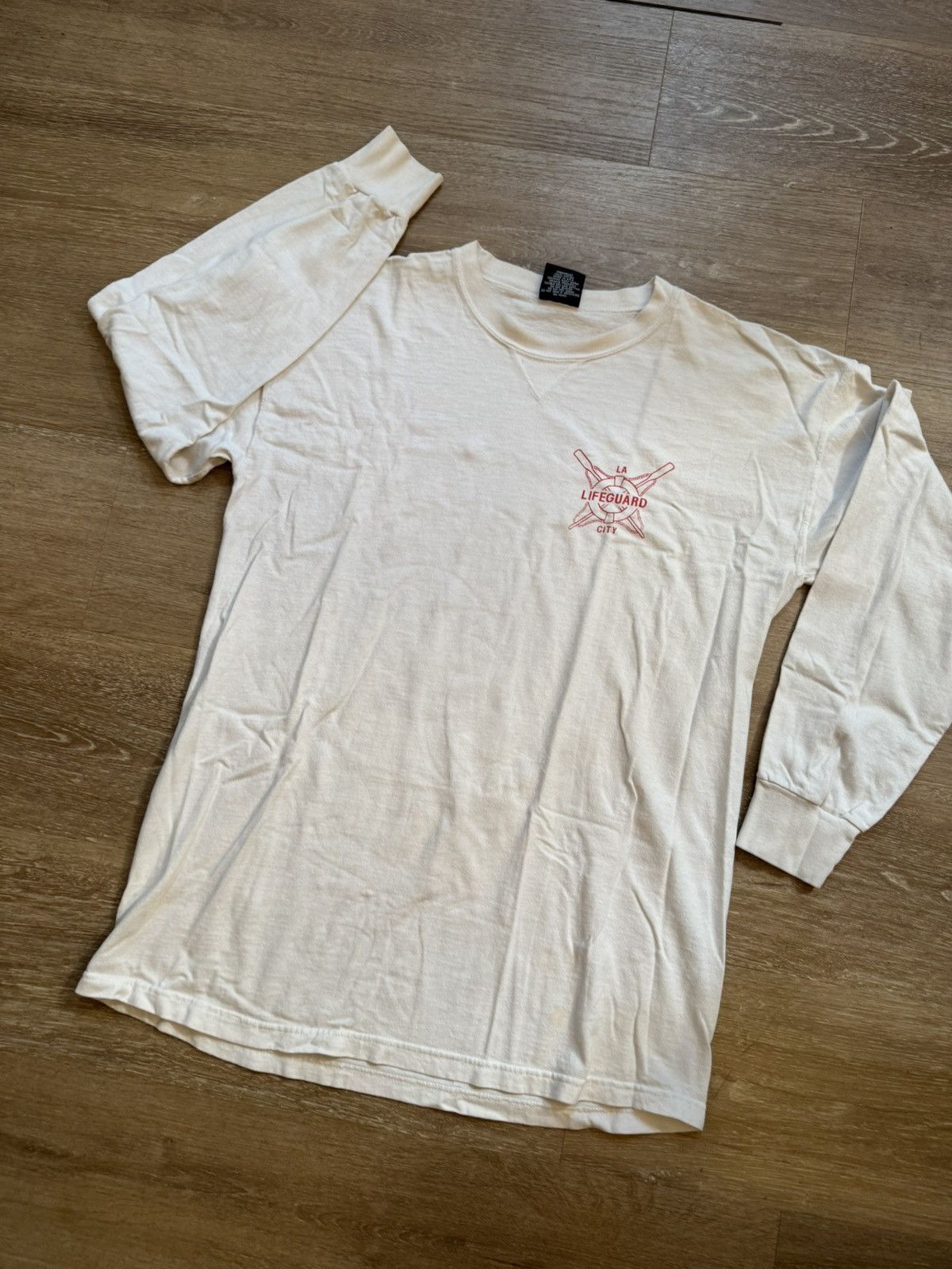 Signal Sport × Vintage Vintage Los Angeles City Lifeguard Long-sleeve Graphic Tee L Size US L / EU 52-54 / 3 - 9 Thumbnail