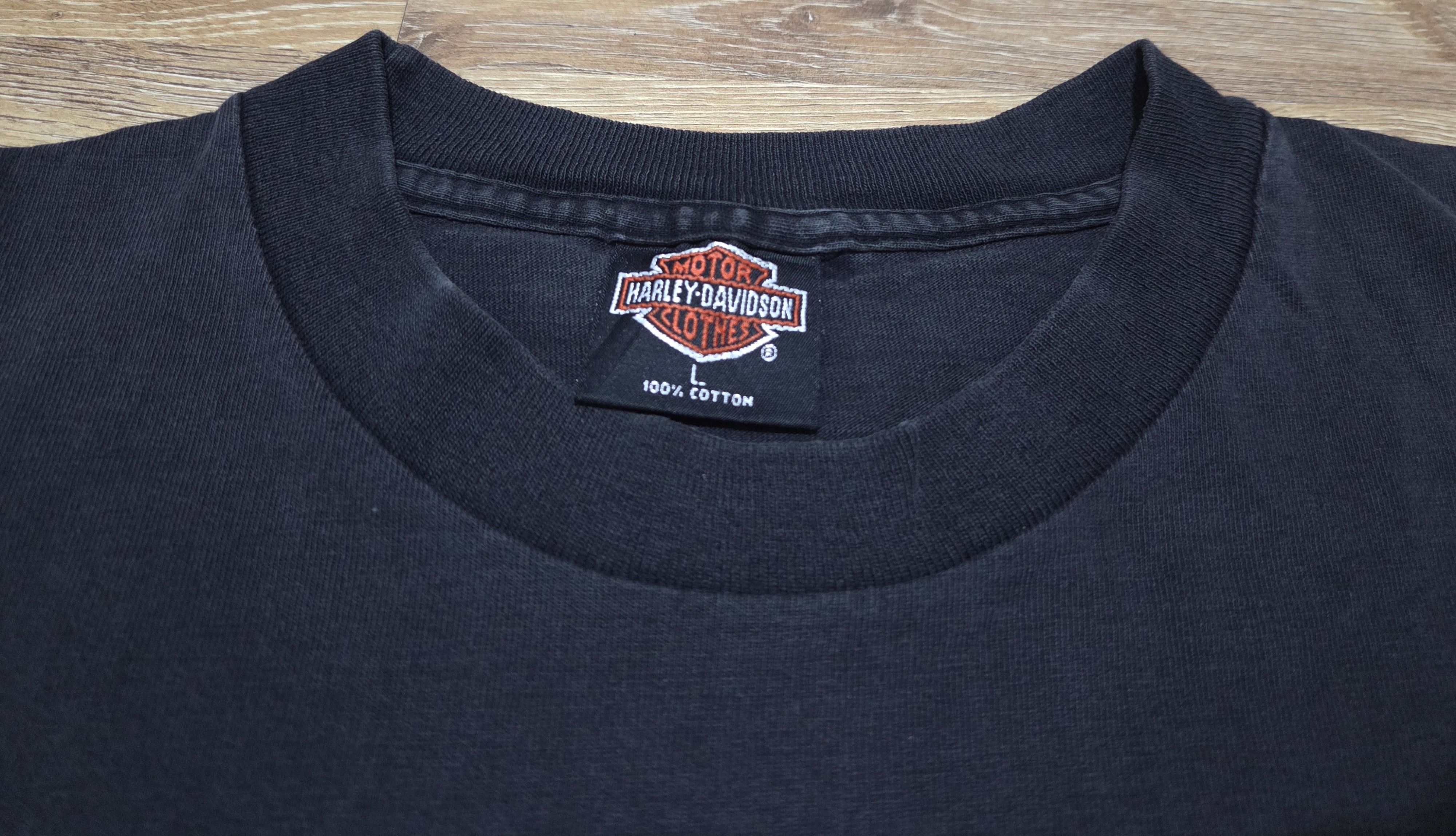 Harley Davidson Vintage 90s Motorcycle Harley Davidson HD Street Heat Shirt Size US L / EU 52-54 / 3 - 4 Thumbnail